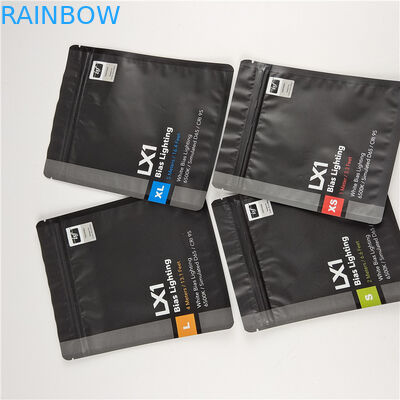 Top Quality Custom Logo Printed Three Side Seal Bags for Teeth Care Packaging with Eco-Friendly and Safe Material