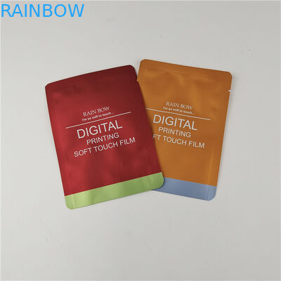 Accepted Up to 10 Colors Available Up Three Side Seal Bags Easy Tear Line Manufacturer Custom Your Own Logo