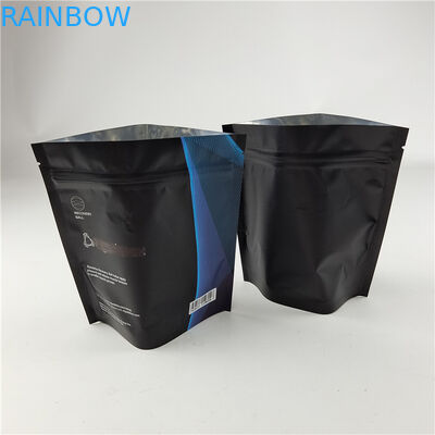 New Design Matt Surface Digital Printing Storage Plastic Zip Lock Resealable Plastic Food Seal Packaging Bag