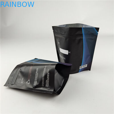New Design Matt Surface Digital Printing Storage Plastic Zip Lock Resealable Plastic Food Seal Packaging Bag