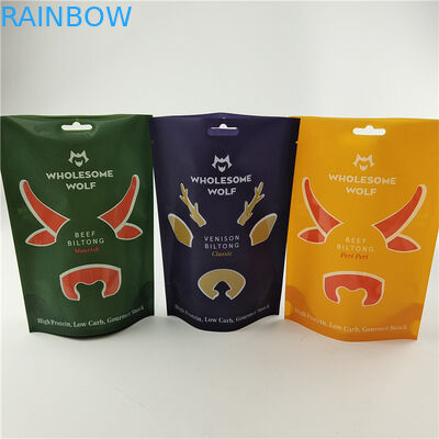Environmental Friendly Custom Smell Proof Customized Size and Thickness Digital Printing Bags for Nuts and Snacks