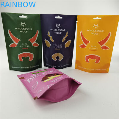 Environmental Friendly Custom Smell Proof Customized Size and Thickness Digital Printing Bags for Nuts and Snacks
