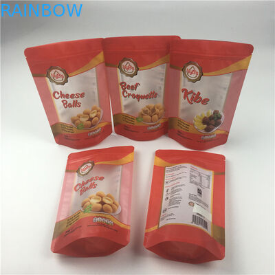 Pet Food Packaging Bag with Stand Up Animal Treat Tote