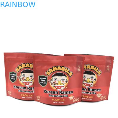 Casting Herbal Incense Packaging for Stand Up Bag With Zipper Closure Syste