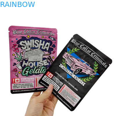 Custom Laminated Film Herbal Incense Packaging for Customization Needs