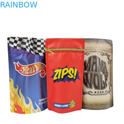 Custom Laminated Film Herbal Incense Packaging for Customization Needs