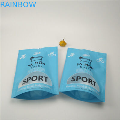 Eco-Friendly and Safe Material Matte Finish Stand Up Pouch With Zipper Moisture Proof Food Grade Plastic Packaging Bags