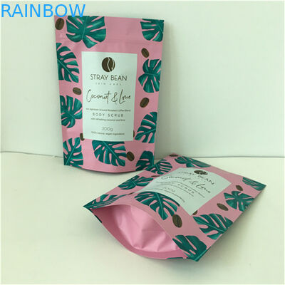 Newest Resealable Moisture Proof Laminated Aluminum Foil Mylar Sachets Bath Salt Packaging