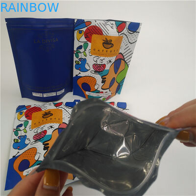 Heat Seal Smell Proof Moisture Proof Aluminium Gusset Packaging Bags for Coffee Bean for 250G 500G 1KG