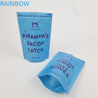 Wholesale Customized Logo Digital Printing Zip Lock Plastic PET Aluminium Frosted Stand Up Pouch Bag