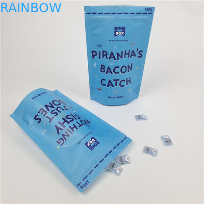 Wholesale Customized Logo Digital Printing Zip Lock Plastic PET Aluminium Frosted Stand Up Pouch Bag