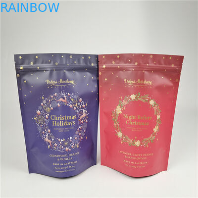 Accepted Up to 10 Colors Available Food Packaging Material for Digital Printing Bags Custom With Zipper Packaging Bag