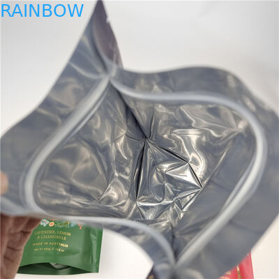 Accepted Up to 10 Colors Available Food Packaging Material for Digital Printing Bags Custom With Zipper Packaging Bag