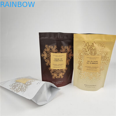 Fashion Pack High Quality Resealable Easy Tear Line Mylar Sachets Bath Salt Packaging Bag