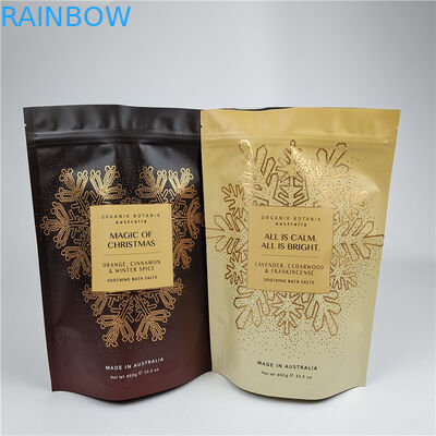 Fashion Pack High Quality Resealable Easy Tear Line Mylar Sachets Bath Salt Packaging Bag