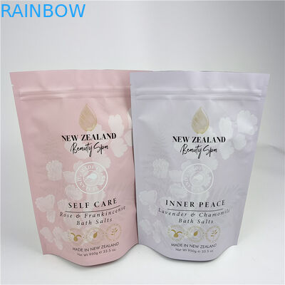 Smooth Fashion Pack High Quality Resealable Easy Tear Line Mylar Sachets Body Scrub Packaging Bag