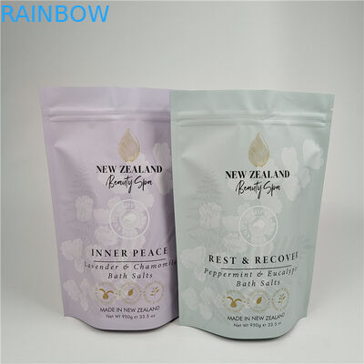 Smooth Fashion Pack High Quality Resealable Easy Tear Line Mylar Sachets Body Scrub Packaging Bag