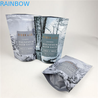 Hot Selling Custom Digital Printing Easy Tear Line Mylar Sachets Body Scrub Packaging Bag