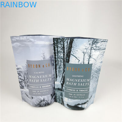 Hot Selling Custom Digital Printing Easy Tear Line Mylar Sachets Body Scrub Packaging Bag