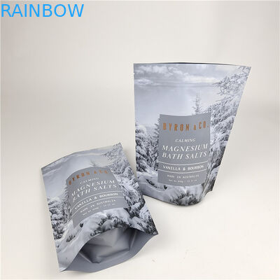Hot Selling Custom Digital Printing Easy Tear Line Mylar Sachets Body Scrub Packaging Bag
