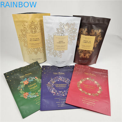 Manufacturers Smell Proof Moisture Proof Stand Up Zipper Plastic Bag with Handle for Natural Ocean Sea Salt
