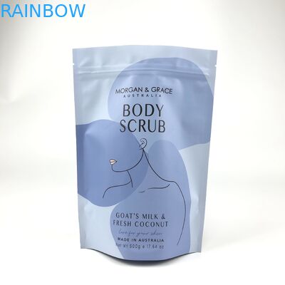 CDR AI PSD PDF Design File Bath Salt Mylar Bags for Cosmetics Sachets Customized