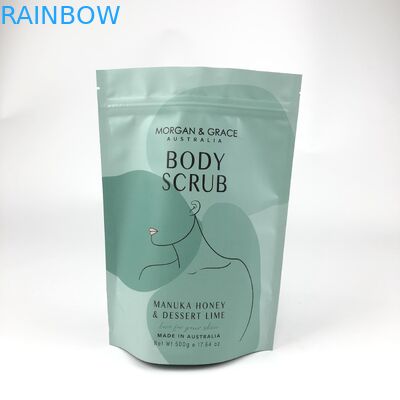 CDR AI PSD PDF Design File Bath Salt Mylar Bags for Cosmetics Sachets Customized