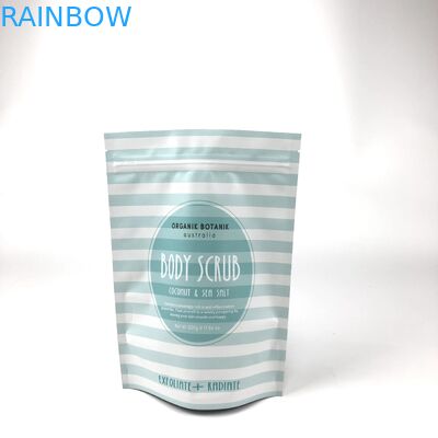 Cosmetic Packaging Bag Stand Up Body Scrub Bag for Bath Salt and Body Scrub Mylar Bags
