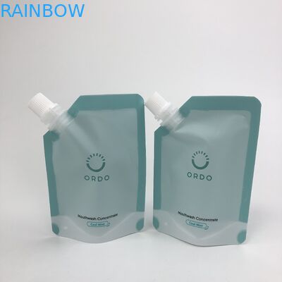 Customised Printed Quality Assurance Spout Bags Packaging Beverage Drinking Plastic Liquid Pouch