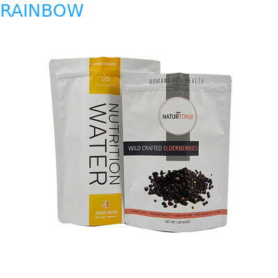 Color Effect Glossy or Matte Finished Tea Bags Packaging in Resealable Stand Up Pouches