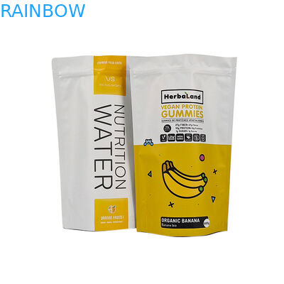 Color Effect Glossy or Matte Finished Tea Bags Packaging in Resealable Stand Up Pouches