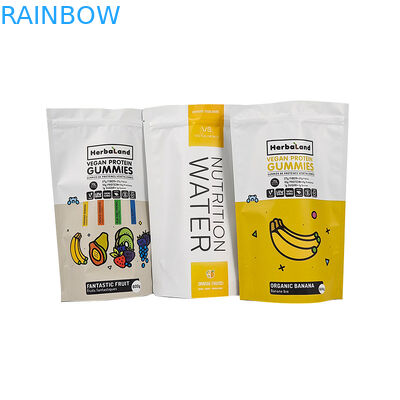 Color Effect Glossy or Matte Finished Tea Bags Packaging in Resealable Stand Up Pouches