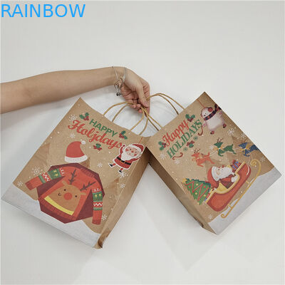 Customized Paper Bags with Drawstring for Gift/Garment/Shopping Eco-Friendly and Affordable