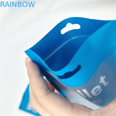 Quality Assurance Three Side Seal Bags for Teeth Care Packaging with Customized Size and Leak Proof Material