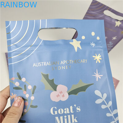 Laminated Aluminum Foil Mylar Sachets Smell Proof Moisture Proof Body Scrub Packaging Bag