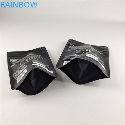 Matte Finish Food Grade Smell Proof Moisture Proof Laminated Aluminum Foil Zip Lock Bag Stand Up Pouch Coffee Bag