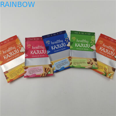 Wholesale Recyclable Environmental Friendly Stand Up Pouch With Window Moisture Proof Food Grade Plastic Packaging Bags