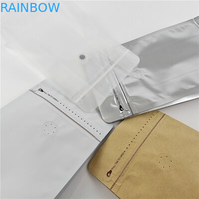 Quality Assurance Custom Digital Printing Storage Zip Lock Packs Laminated Aluminum Foil Bag