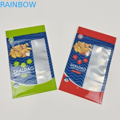 Digital Printed Snack Bag Packaging with Zipper Closure and Customized Size Stand Up Pouch