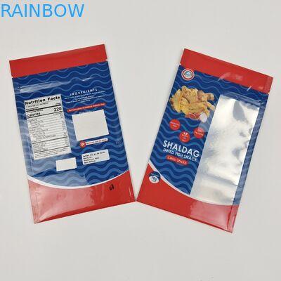 Digital Printed Snack Bag Packaging with Zipper Closure and Customized Size Stand Up Pouch