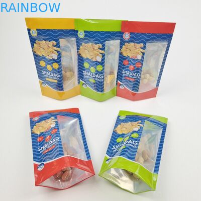 Gravure Printed Food Grade Stand Up Pouch with Customized Size and Heat Seal for Secure Packaging