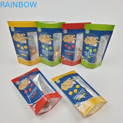 Gravure Printed Food Grade Stand Up Pouch with Customized Size and Heat Seal for Secure Packaging