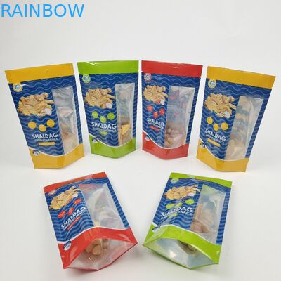 Digital Printed Eco Friendly Snack Bag Packaging with Zipper Resealable Plastic Food Seal Packaging