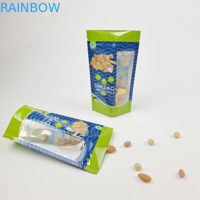 Digital Printed Eco Friendly Snack Bag Packaging with Zipper Resealable Plastic Food Seal Packaging