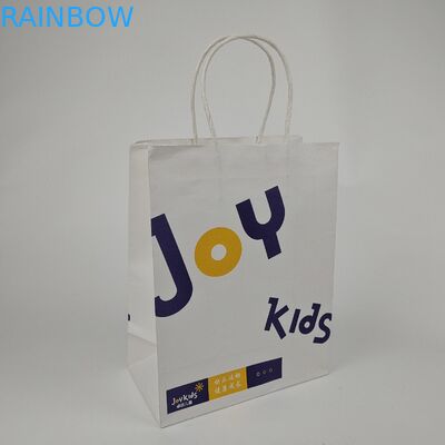 Laminated Aluminum Foil Mylar Packaging Bag Custom Digital Printing Logo Printed Shopping Paper Bag