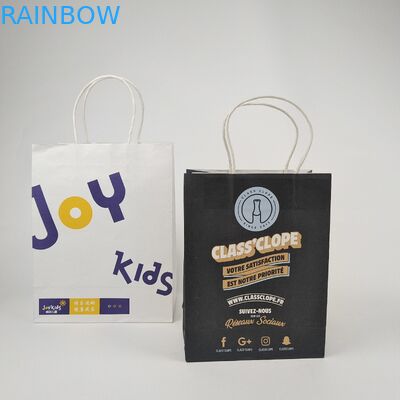 Laminated Aluminum Foil Mylar Packaging Bag Custom Digital Printing Logo Printed Shopping Paper Bag
