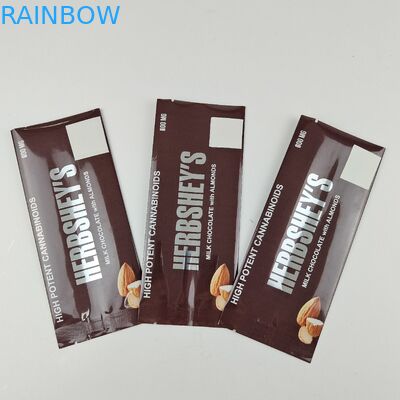 Flexible Plastic Pouches Packaging for Candy Bar Foil Wrappers Chocolate Energy Bar Cookies Snack
