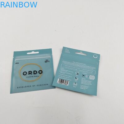 Eco-Friendly Best Selling RecyclableThree Side Seal Bags for Teeth Care Packaging With Zipper