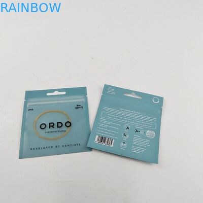 Eco-Friendly Best Selling RecyclableThree Side Seal Bags for Teeth Care Packaging With Zipper