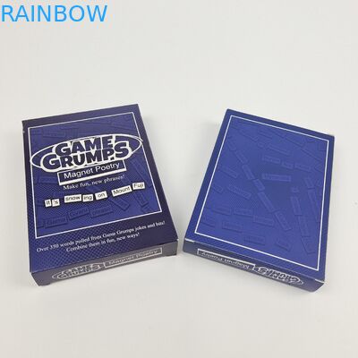 Accepted Up to 10 Colors Available Custom Logo Printed Rectangular Glossy Paper Box Packaging